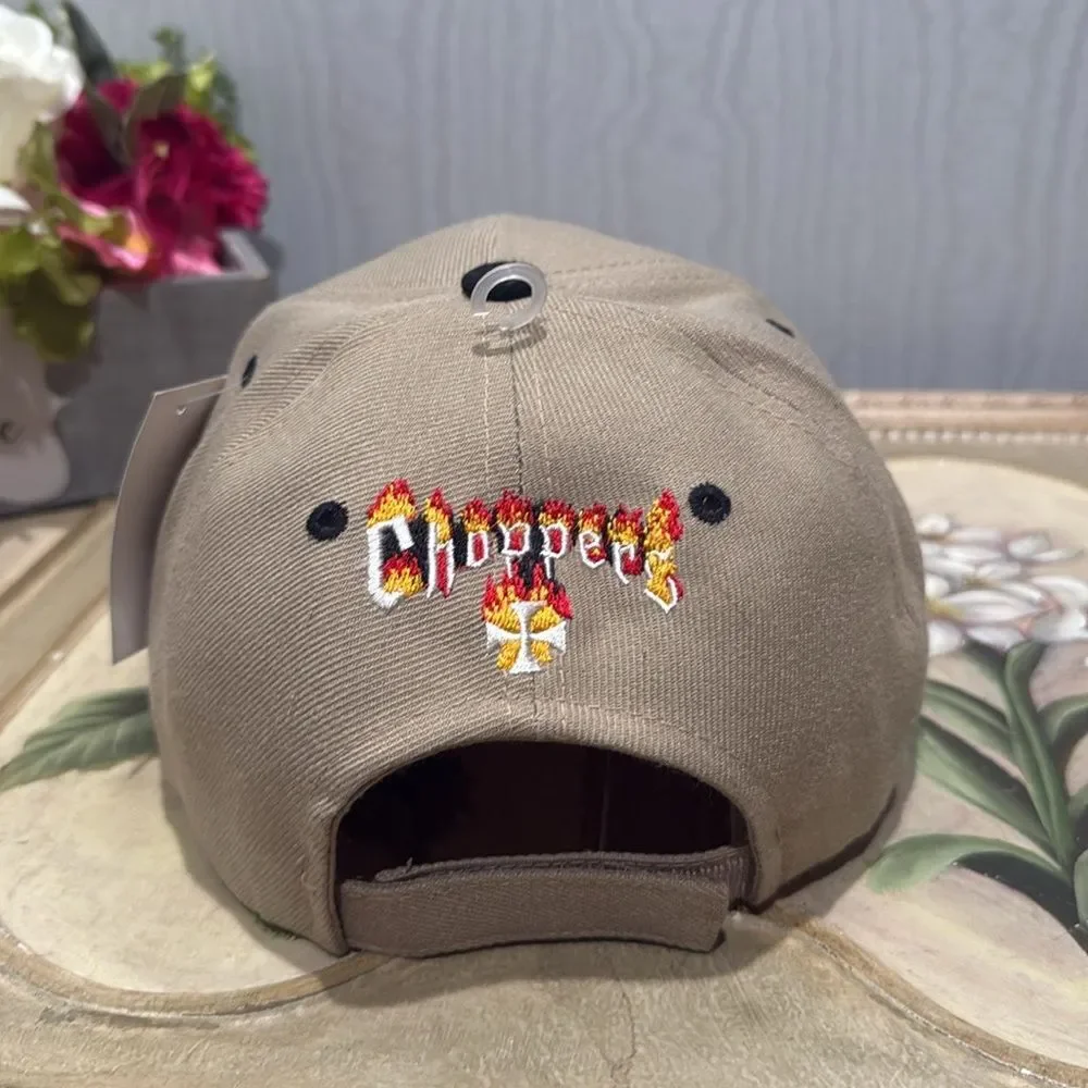 Vintage Choppers Motorcycle Adjustable Cap Hat Embroidered OSFA NWOT